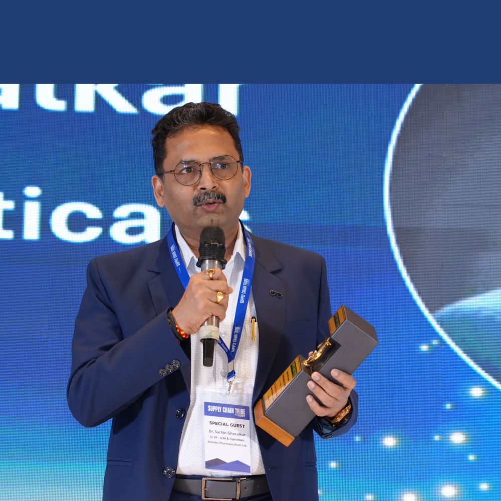Dr Sachin Ghosalkar SVP Alembic - by Celerity Supply Chain Tribe