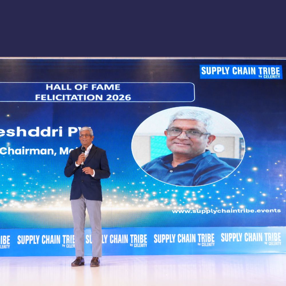 PV Sheshadri EVP Reliance Retail - by Celerity Supply Chain Tribe