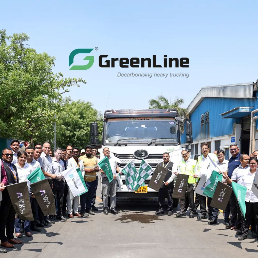 GreenLine flags off LNG truck fleet for Bekaert - Celerity Supply Chain Tribe